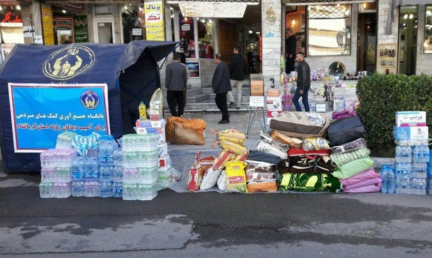 ارسال نخستین محموله از کمک های کمیته امداد قزوین به مناطق زلزله زده کرمانشاه