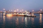 رزمایش مقابله با آلودگی نفتی دریائی در شب در مازندران برگزار شد