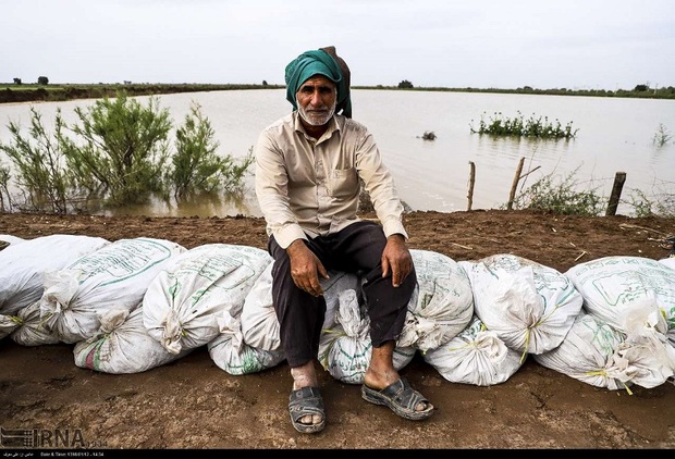 خسارت سیل به کشاورزی خوزستان هفت هزار و 400 میلیارد ریال است
