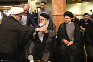 مراسم بزرگداشت محمد علی جماعتی در حسینیه شماره 2 جماران - 1