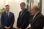 وزیر راه پیام تسلیت رییس‌جمهور را به همتای اوکراینی خود رساند