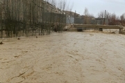 سیلاب تعدادی از منازل مسکونی گندمان را تخریب کرد