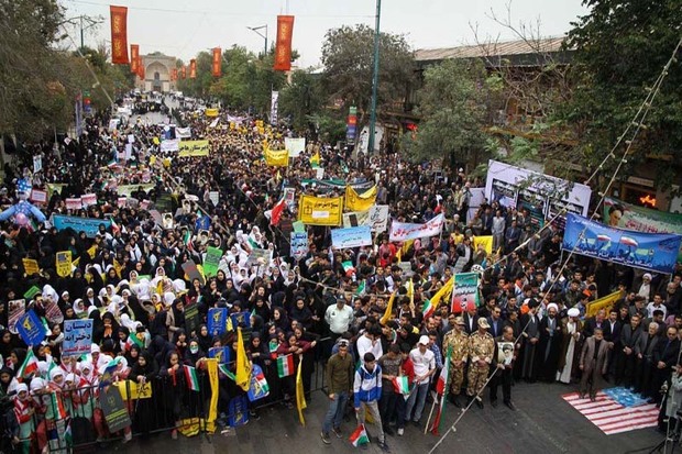 13 آبان  روز استواری ملت ایران در مقابل ترفند استکبار است