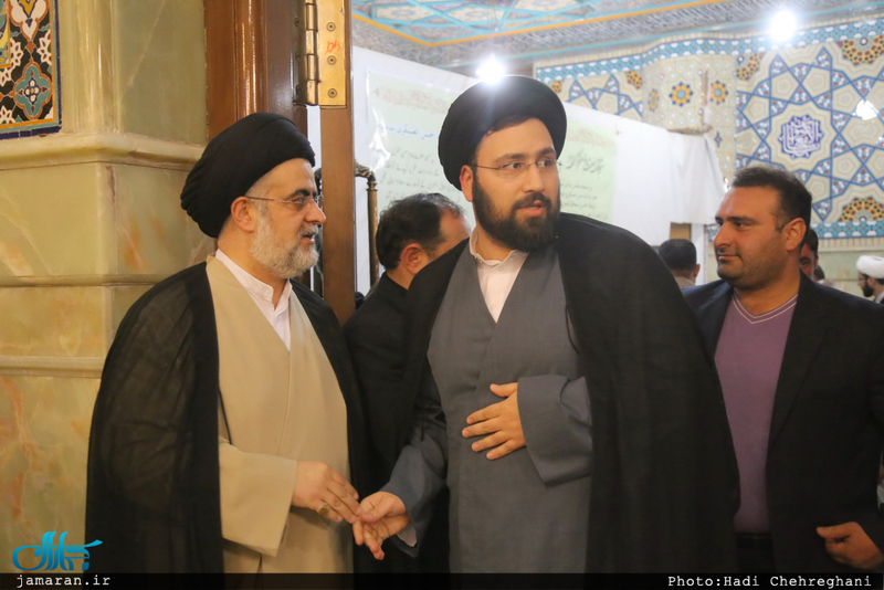 مراسم هفتمین روز درگذشت دختر آیت الله العظمی خویی(ره)