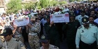 تشییع پیکر پاک بانوان شهیده لرستانی در حادثه تروریستی تهران
