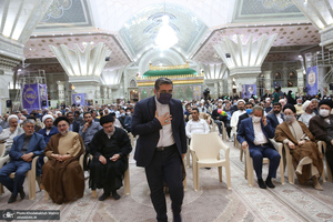 مراسم چهلمین روز ارتحال سید محمود دعایی در حرم مطهر امام خمینی