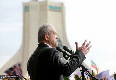 سانسور سخنرانی ۲۲ بهمن رئیس‌جمهور پزشکیان در صداوسیما!