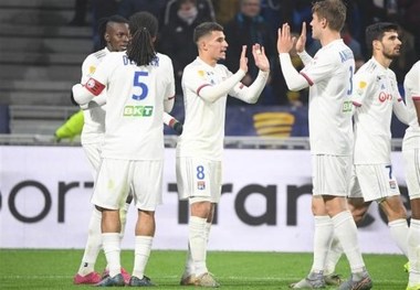 لیون اولین مسافر نیمه‌نهایی جام اتحادیه فرانسه
