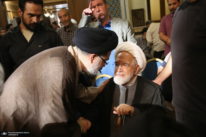 مراسم بزرگداشت محمد علی جماعتی در حسینیه شماره 2 جماران - 1