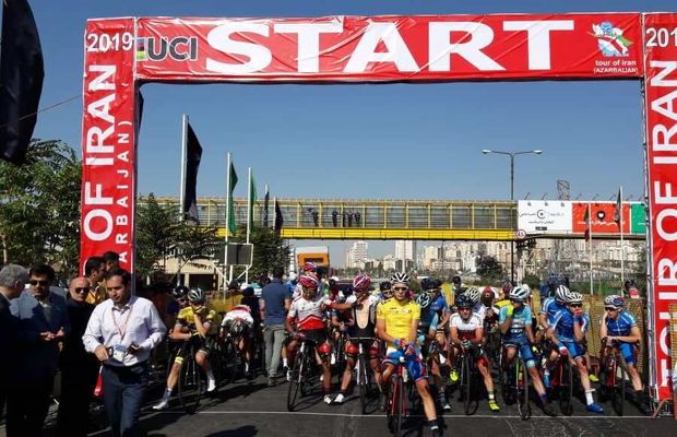 مرحله چهارم تور بین‌المللی دوچرخه‌سواری ایران(آذربایجان) آغاز شد