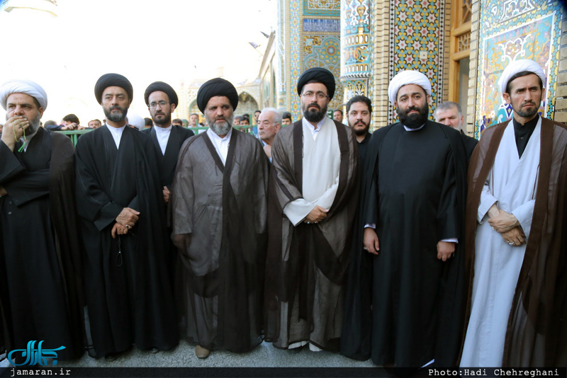 تشییع و خاکسپاری آیت الله روح الله شاه آبادی(ره)