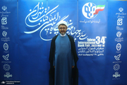 بازدید رئیس موسسه تنظیم و نشر آثار حضرت امام خمینی (س) از نمایشگاه کتاب