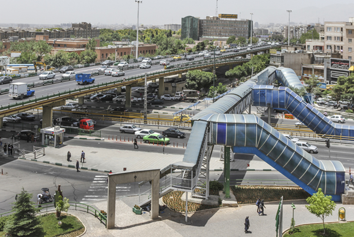 پل عابر پیاده گیشا تا پایان سال افتتاح می‌شود