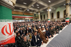 دیدار مسئولان نظام و سفرای کشورهای اسلامی با رهبر معظم انقلاب