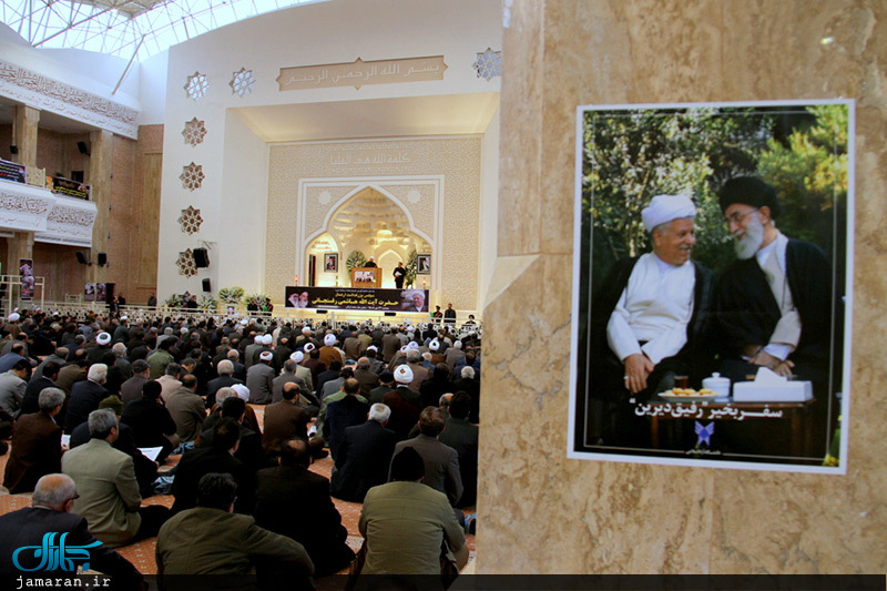 مراسم بزرگداشت آیت الله هاشمی رفسنجانی(ره) در مصلای وحدت گرگان 