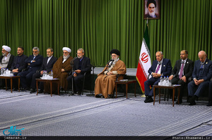  دیدار شرکت‌کنندگان در سیزدهمین کنفرانس اتحادیه بین‌المجالس سازمان همکاری اسلامی با رهبر معظم انقلاب