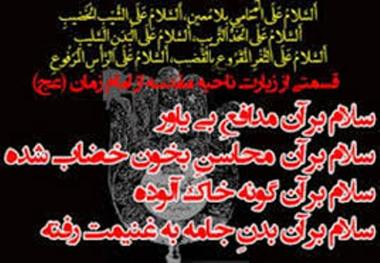 زیارت امام حسین (ع) از زبان امام زمان (عج)