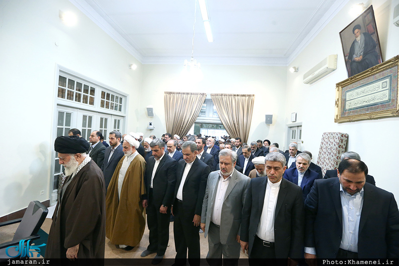 دیدار نوروزی جمعی از مسئولان کشور با رهبر معظم انقلاب 