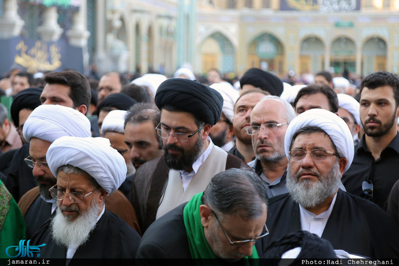 تشییع و خاکسپاری آیت الله روح الله شاه آبادی(ره)