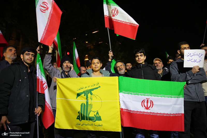 کارزار محاکمه عوامل آمریکایی - صهیونی در حمله به کودکان میناب در مقابل دفتر سازمان ملل