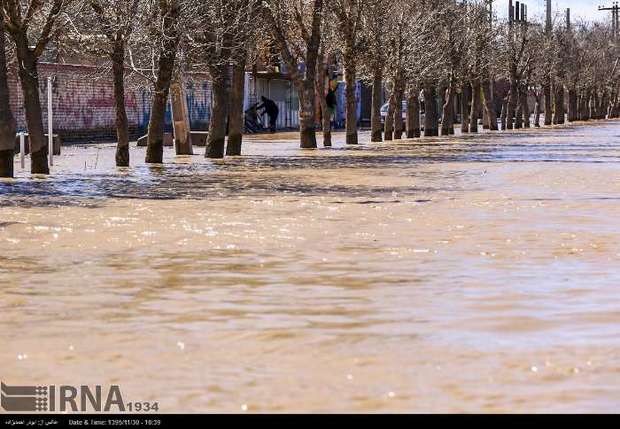 جاری شدن سیل در استان کرمان+ عکس
