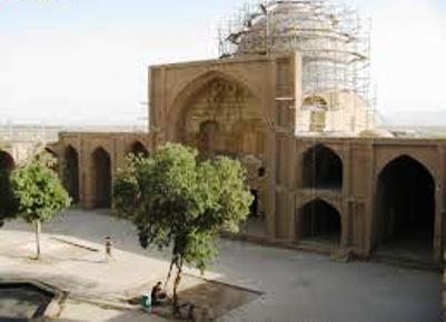 مسجد جامع ساوه نگین معماری تاریخی ایران