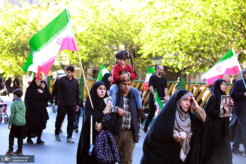 مراسم چهلمین روز شهادت رهبر شهید انقلاب -6