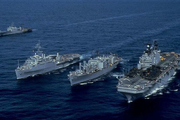 رزمایش دریایی پاکستان با مشارکت عربستان آغاز شد