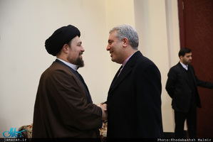 حاشیه تجدید میثاق رییس جمهوری و اعضای هیئت دولت با آرمان های حضرت امام(س)