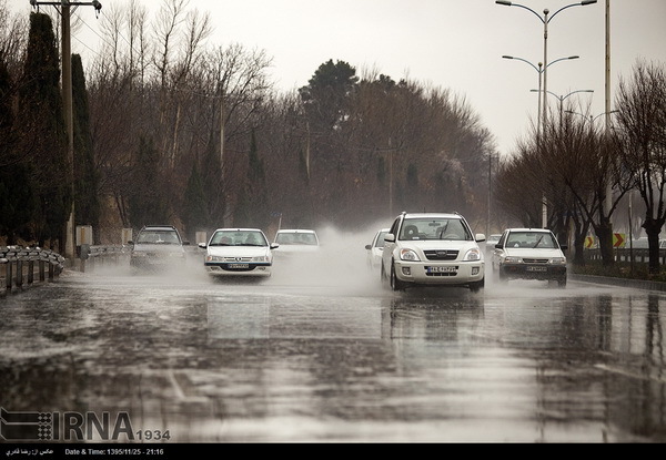 بیشترین میزان بارش استان فارس در کازرون ثبت شد