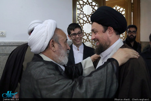 مراسم هفتمین روز درگذشت آیت الله ابن الرضا(ره) در مسجد اعظم قم