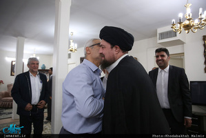 حضور سید حسن خمینی در منزل شهید فهمیده