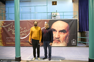 بازدید آقای جاوید چوهدری مجری ، مقاله نویس  پاکستان از بیت امام خمینی در جماران