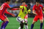 برتری کره جنوبی برابر کلمبیا در یک بازی دوستانه