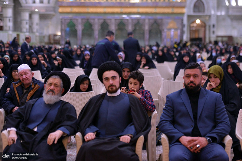 جشن میلاد حضرت زهرا (س) در حرم مطهر امام خمینی