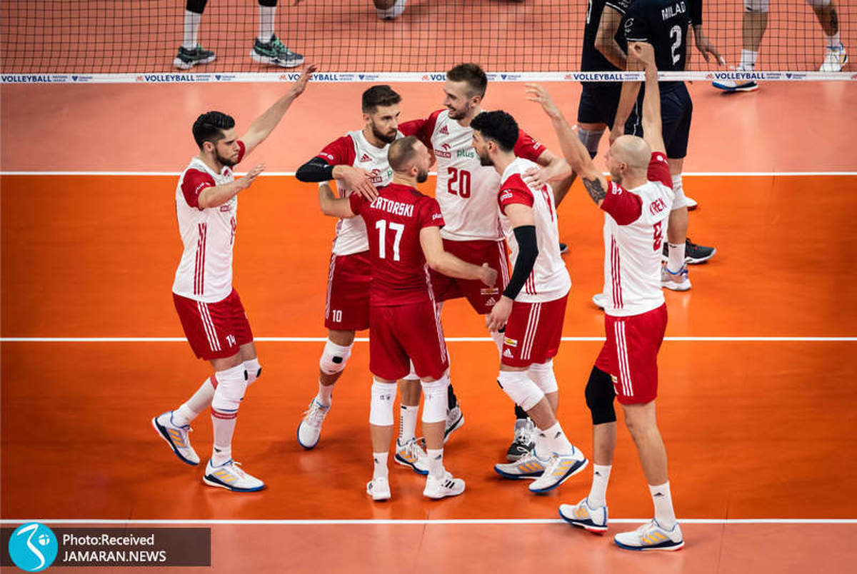 قطعی شدن صعود لهستان به دور نهایی لیگ ملت های والیبال