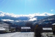 برف بهاری 35 روستای کوهستانی نکا را سفیدپوش کرد