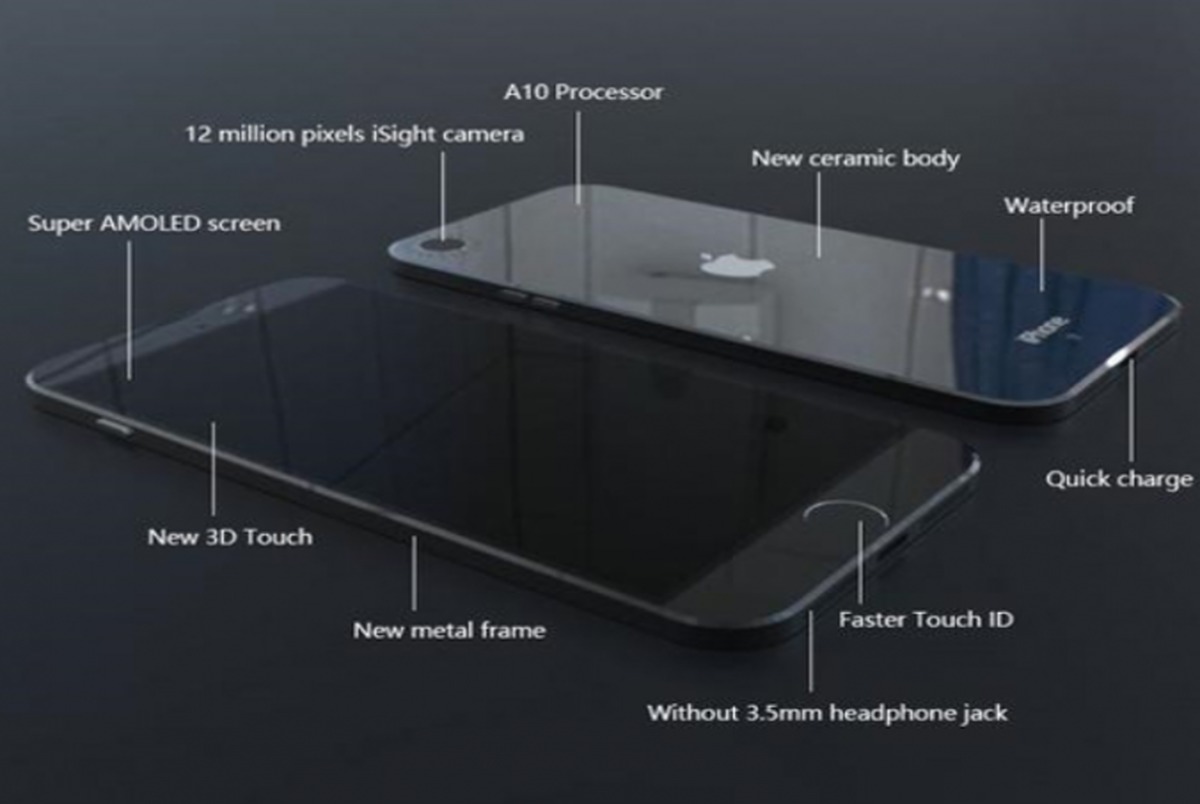 جی پلاس: آیفون ۷ و تغییرات عمده در رندر جدید + تصویر