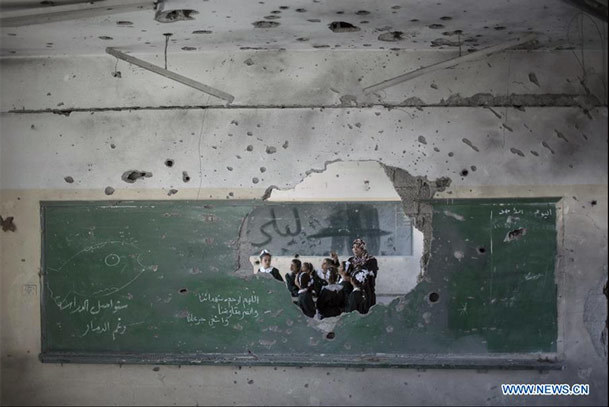 عکس روز/ زخم مدارس غزه
