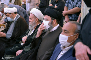 مراسم خاکسپاری حجت الاسلام و المسلمین محتشمی پور(ره) در حرم شاه عبدالعظیم الحسنی(ع)