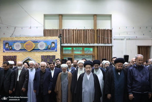 مراسم تشییع مرحوم حجت الاسلام و المسلمین حسینعلی نیری