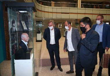 بازدید رئیس فدراسیون کشتی صربستان از موزه ملی ورزش