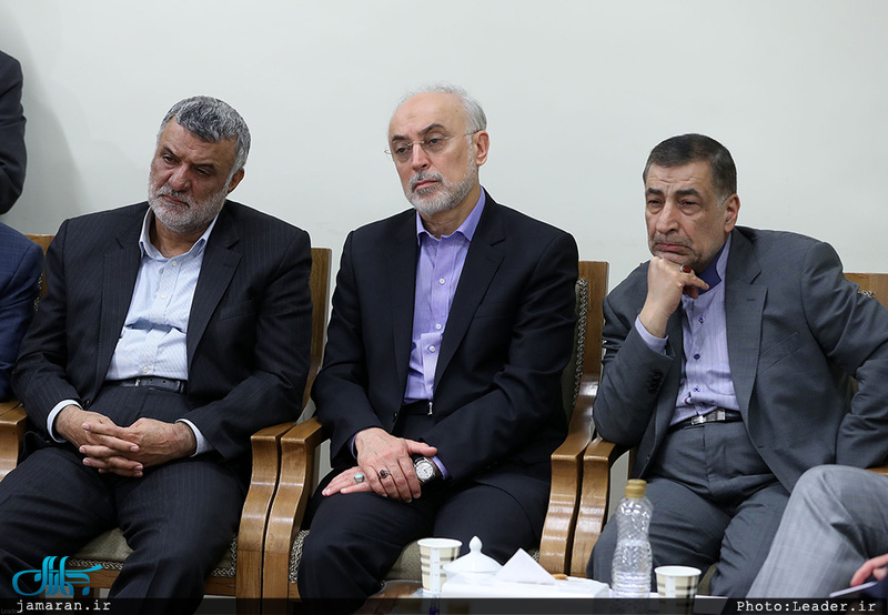 دیدار رئیس‌جمهور و اعضای هیأت دولت با رهبر معظم انقلاب