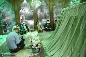 حضور سید محمد خاتمی در حرم مطهر امام‎ خمینی (س)