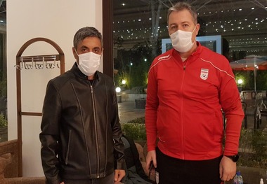 اسکوچیچ با سرمربی آلومینیوم اراک دیدار کرد +عکس
