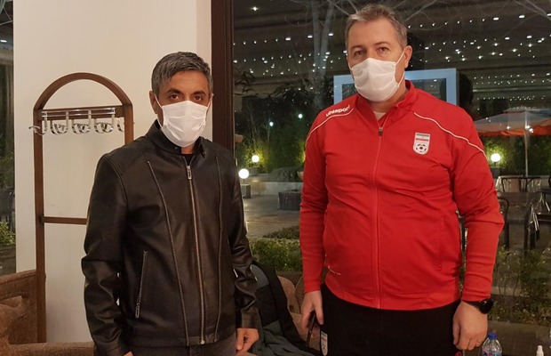 اسکوچیچ با سرمربی آلومینیوم اراک دیدار کرد +عکس
