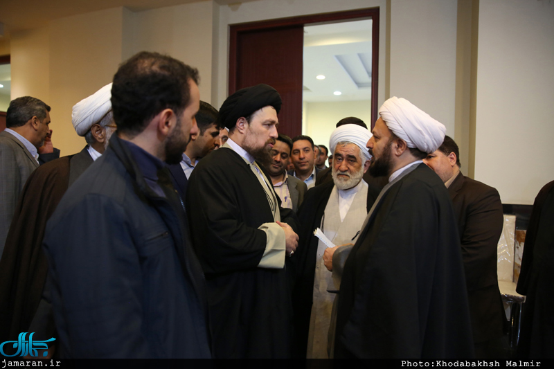 دیدار جمعی از مدیران آموزش و پرورش استان تهران با سید حسن خمینی