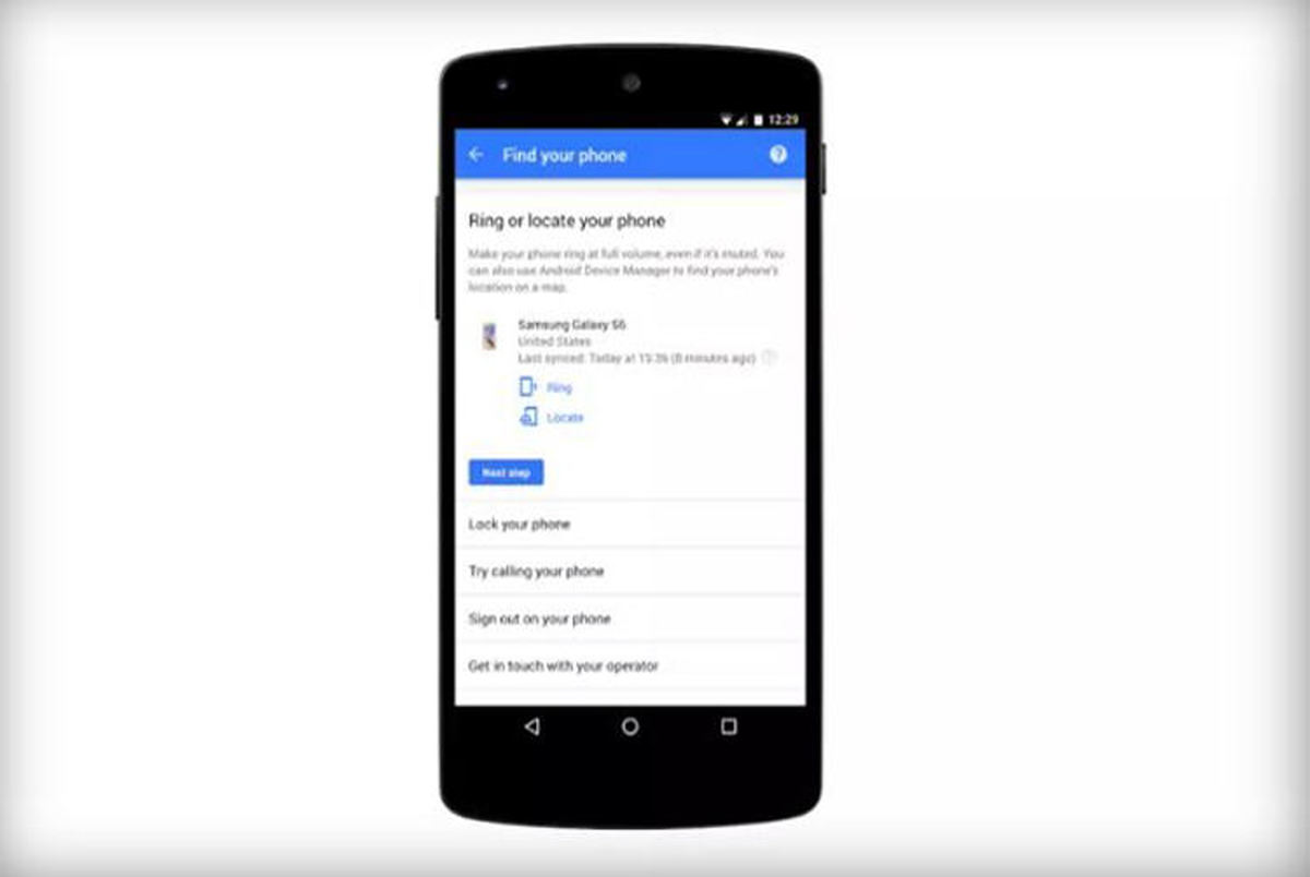 روش جدید گوگل برای پیدا کردن گوشی های مفقود شده
