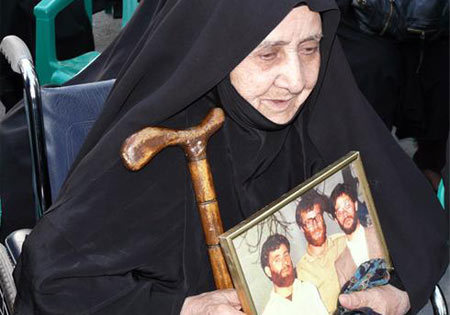 مادر شهید بروجردی درگذشت