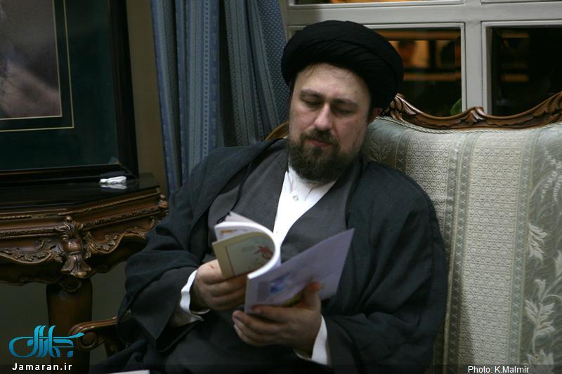 دیدار جمعی از جوانان خانواده های تحت پوشش کمیته امداد امام خمینی با یادگار امام (س)